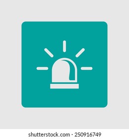 Police single icon.