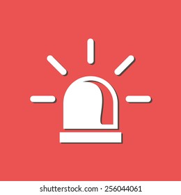 Police single icon.