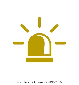 Police single icon.
