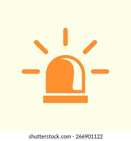 Police single icon.