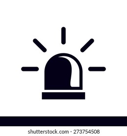 Police single icon.