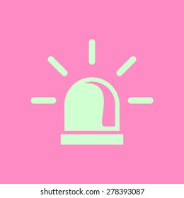 Police single icon.