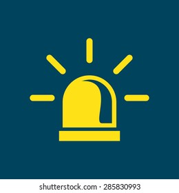 Police single icon.