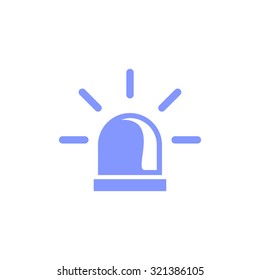 Police single icon.