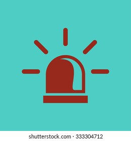 Police single icon.