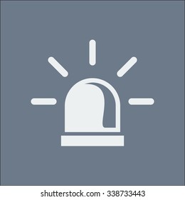 Police single icon.