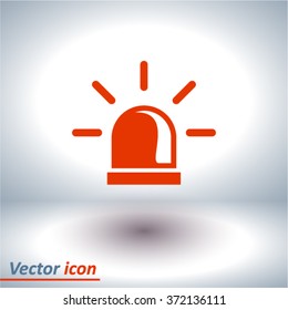 Police single icon.