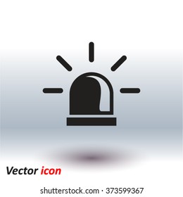 Police single icon.