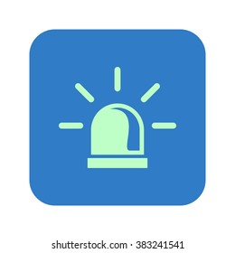 Police single icon.