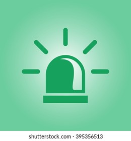 Police single icon.