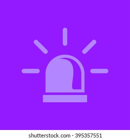 Police single icon.