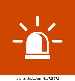 Police single icon.