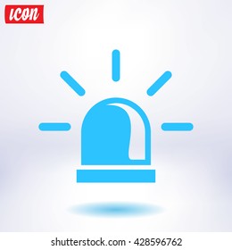 Police single icon.