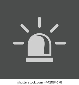Police single icon.