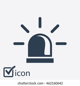 Police single icon.