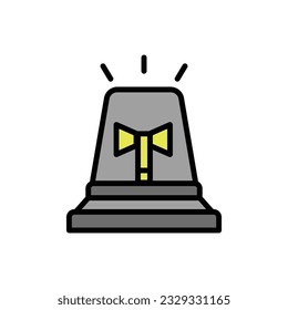 Police Siren Icon Vector Illustration