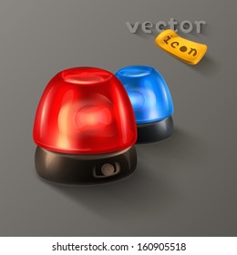 Police sirens icon