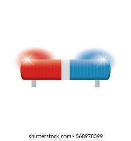 police sirens icon image vector illustration design 