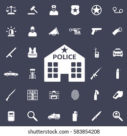 Police station icon.