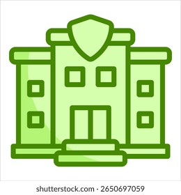 Elemento Ícone Da Delegacia De Polícia Para Design