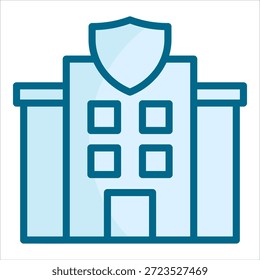 Elemento Ícone Da Delegacia De Polícia Para Design