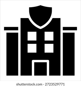 Elemento Ícone Da Delegacia De Polícia Para Design