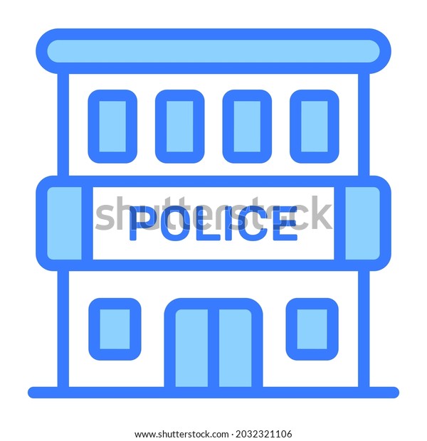 police\
station icon,  real estate  web and mobile\
icon