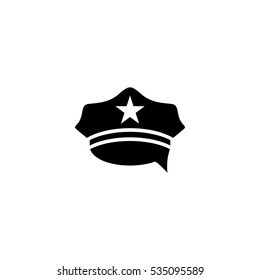 police hat logo