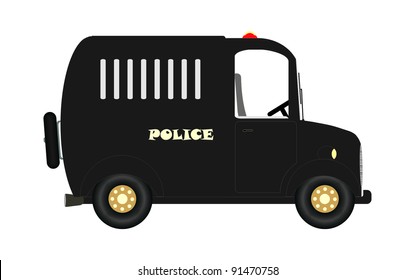 Police van