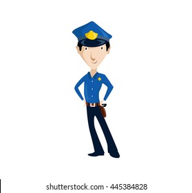 Police Vector Illustration