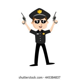 Police Vector Illustration