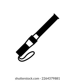 Police Wand icon in vector. Logotype