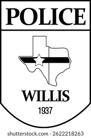 Police Willis 1937 , laser cut, cricut, engraving, Wood cutting, Digital, cnc cut, Eps file
