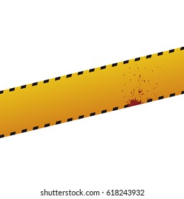 Police yellow tape