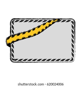 Police yellow tape