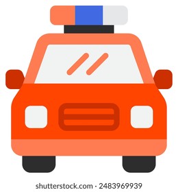 Policecar icon for web, app, infographic, etc