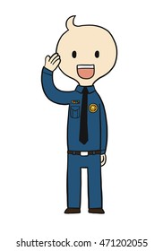 Policeman character