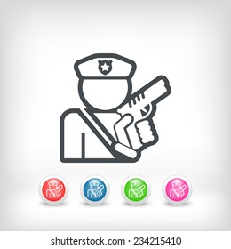Policeman icon
