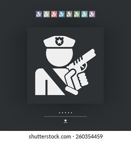 Policeman icon
