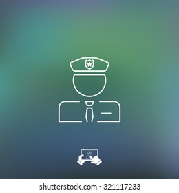 Policeman icon