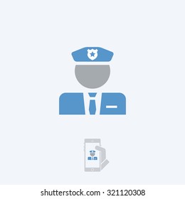 Policeman icon