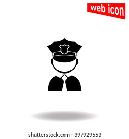 Policeman icon.