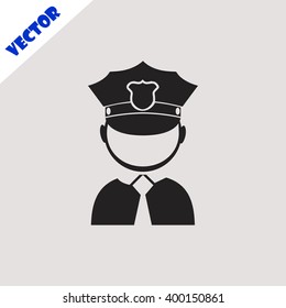 Policeman icon.