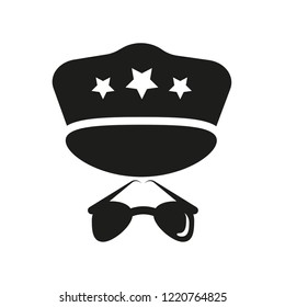 Policeman icon. Trendy Policeman logo concept on white background from law and justice collection. Suitable for use on web apps, mobile apps and print media.