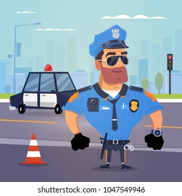 Policeman on Duty