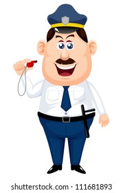 Security Guard Cartoon Hd Stock Images Shutterstock