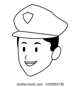 policeman only face