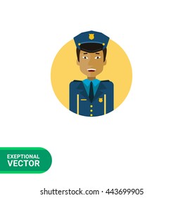 Policeman portrait