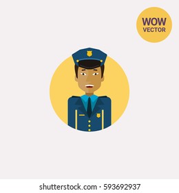 Policeman portrait