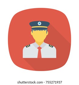  policeman sticker icon